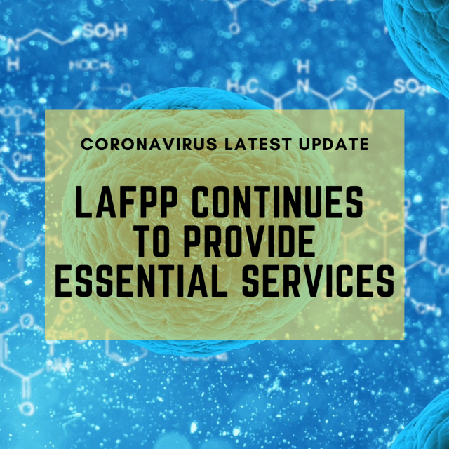 LAFPP Offices Are Closed Temporarily