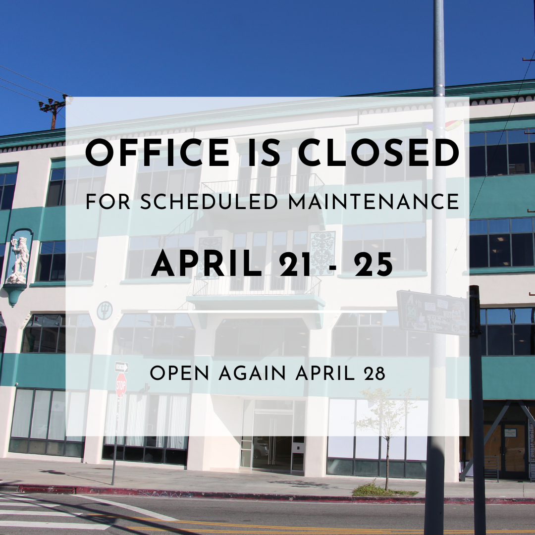 Building Closure for Scheduled Maintenance